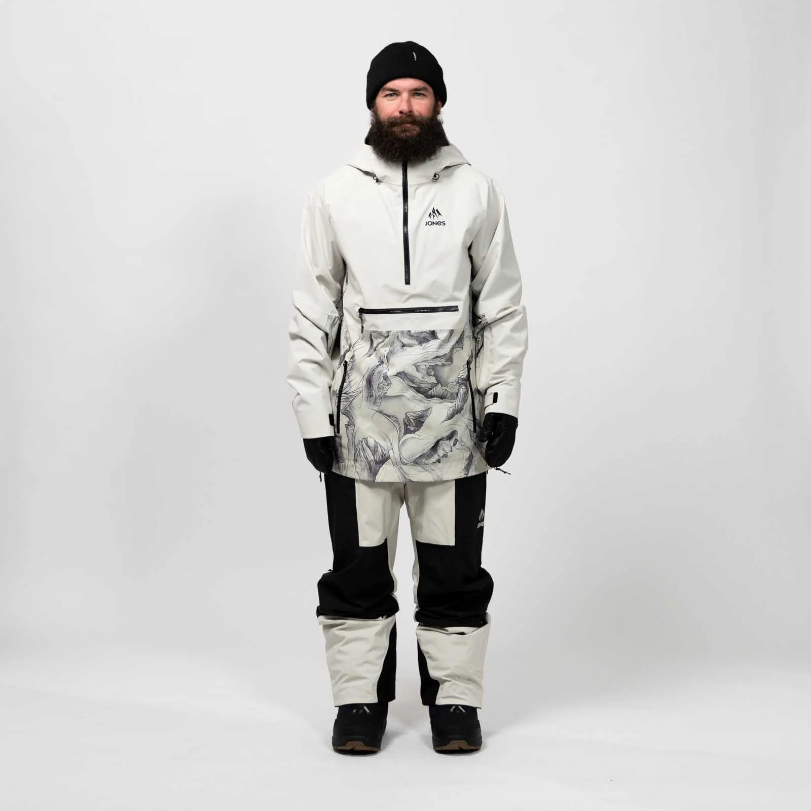 Geaca Jones Anorak M Mountain Surf Mineral Gray [2]