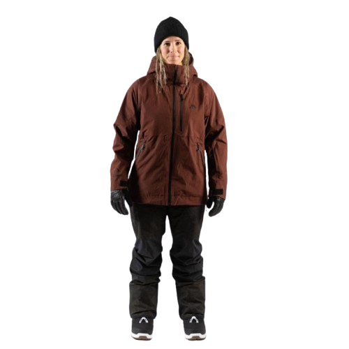 Geaca Jones Dama W Mountain Surf Parka Vulcan Red [2]