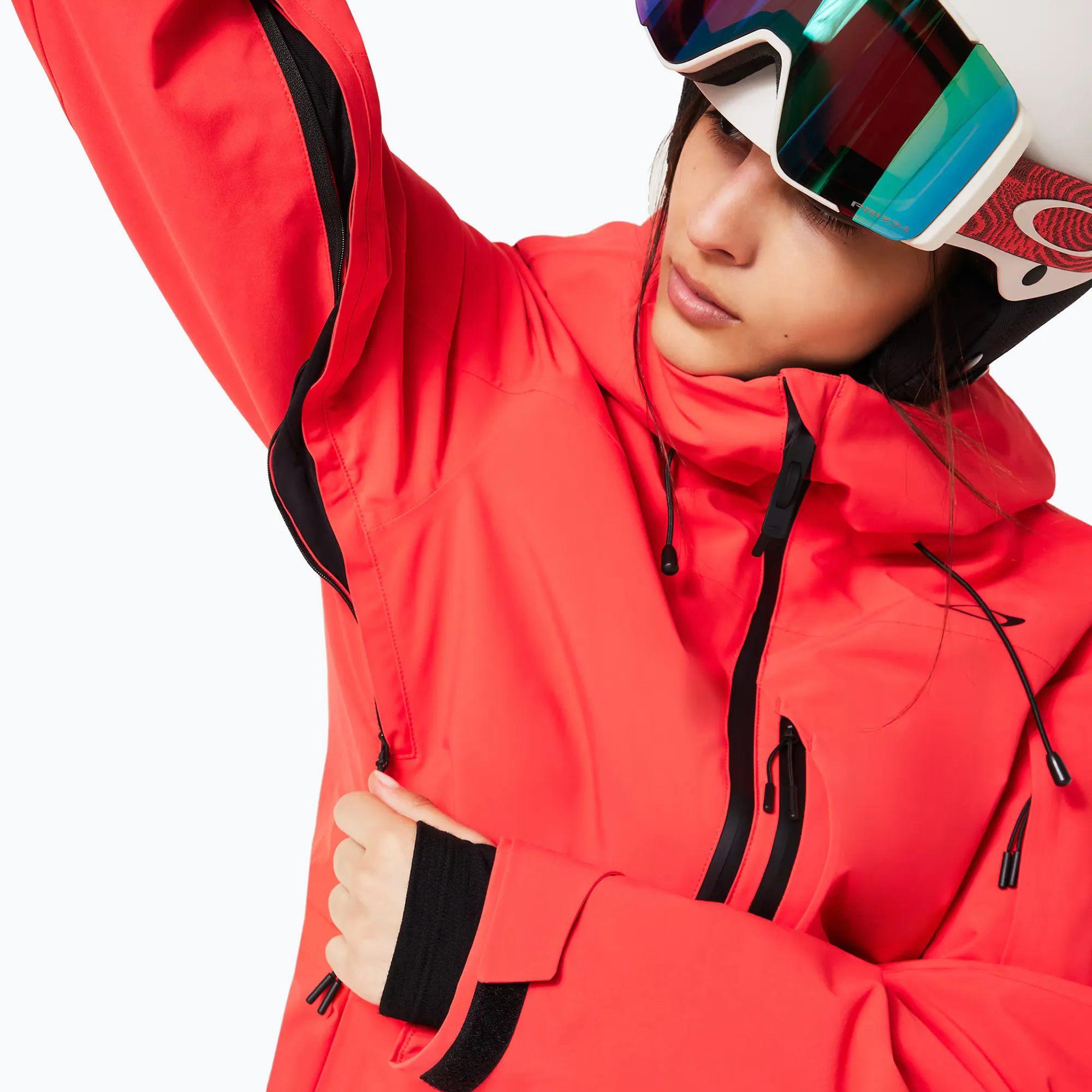 Geaca Oakley Femei Canopy Insulated Hibiscus Red 10K [7]