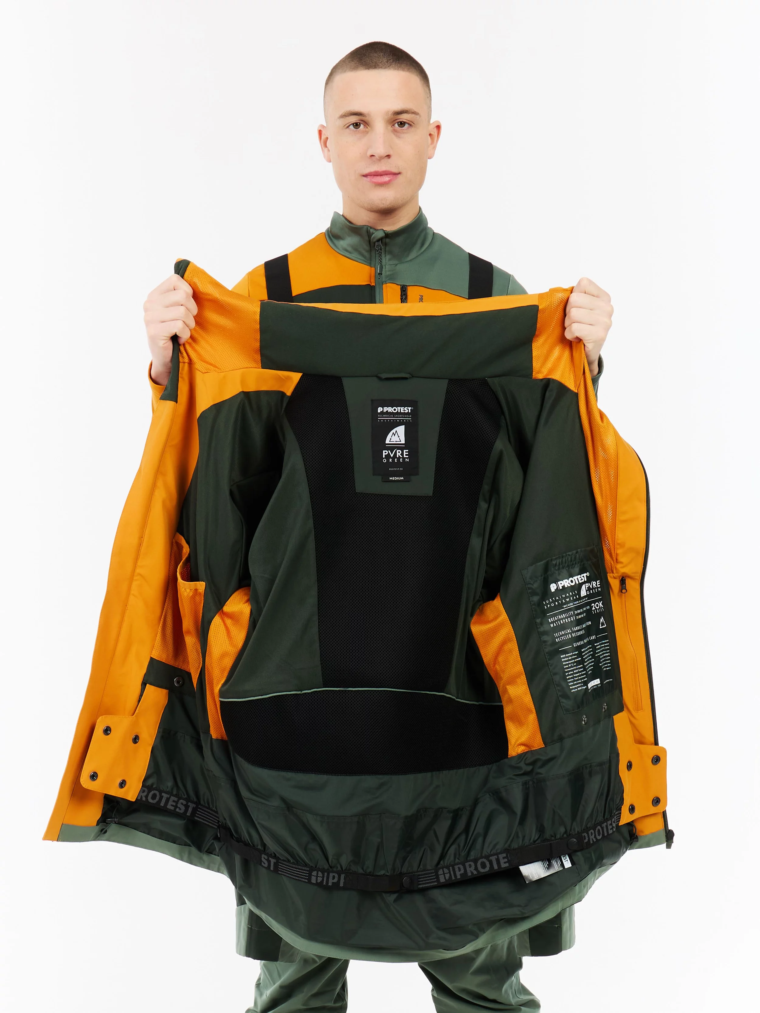 Geaca Protest Barbati PRTThrow Aspen Green 20K [4]