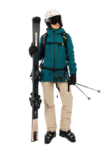 Geaca Protest Femei PRTBeverly Rainstorm Blue 20K [9]