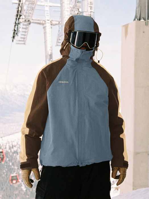 Geaca Ski Armada Gansett 2L Insulated Stormy/Grizzly Barbati 10K [9]