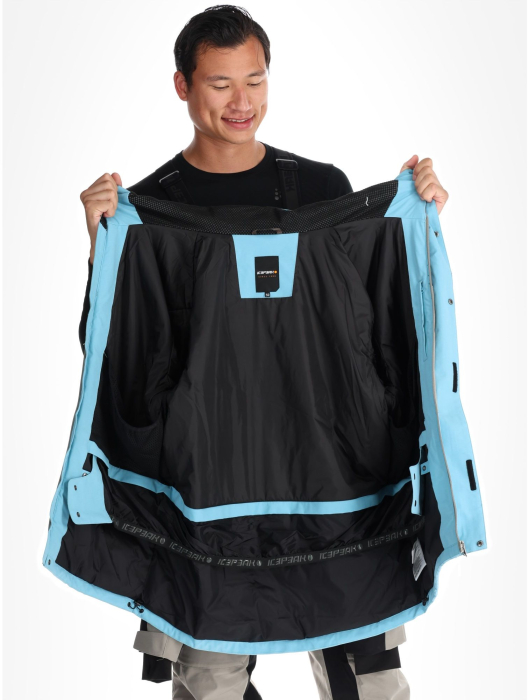 Icepeak Cale férfi síkabát Kék Szürke/Fekete 10K [6]