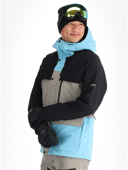 Icepeak Cale férfi síkabát Kék Szürke/Fekete 10K [7]