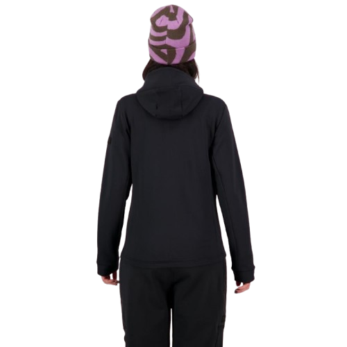 Hanorac Mons Royale Arcadia Merino Fleece Black [2]