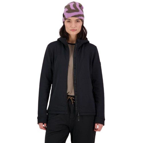 Hanorac Mons Royale Arcadia Merino Fleece Black [4]