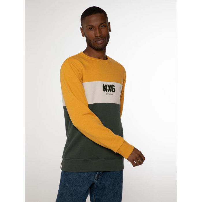 Hanorac Protest NXG OREGONY sweatshirt Dark Yellow [7]