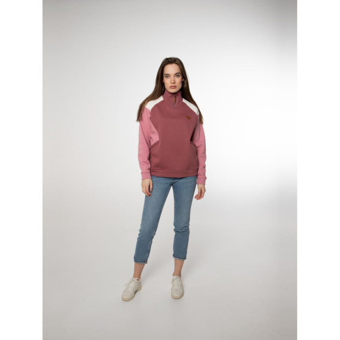 Hanorac Protest NXG WIZZL 1/4 zip top Petal Pink [5]