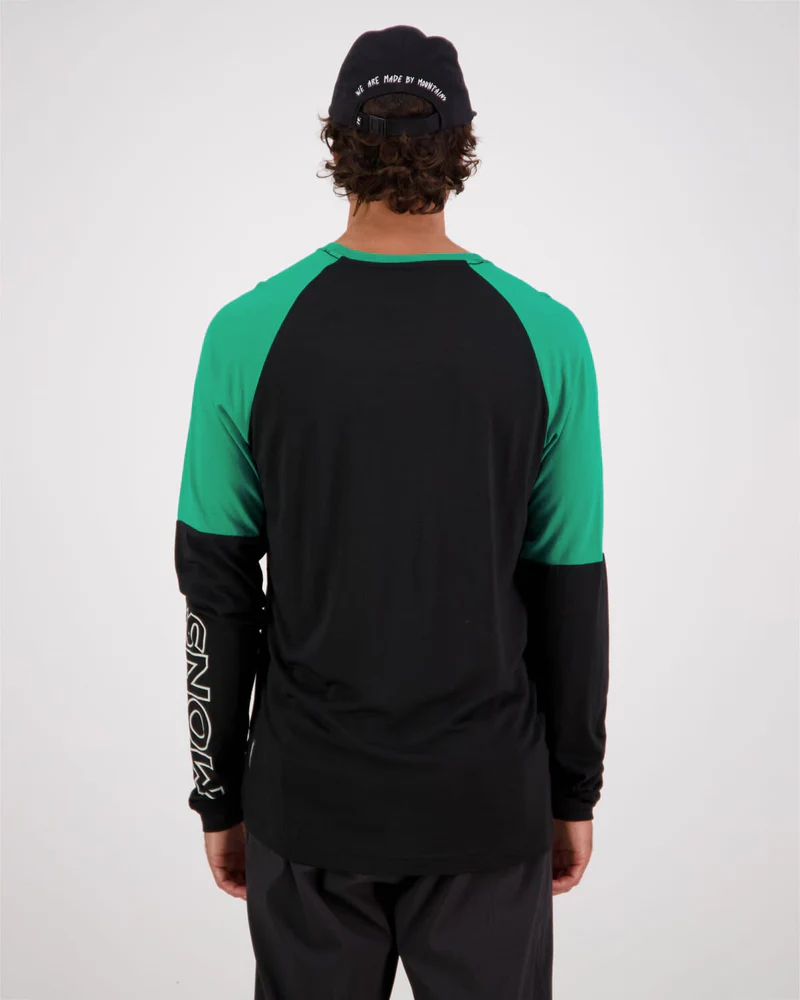 JERSEY MERINO MONS ROYALE TARN SHIFT ENDURO DH GREEN [4]