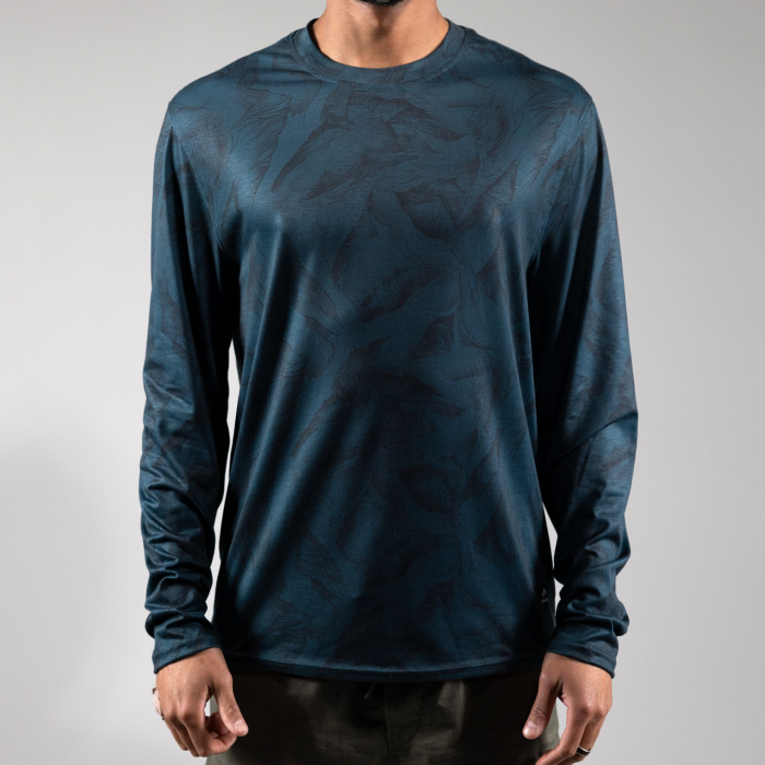 FIRST LAYER JONES LONG SLEEVE TECH PACIFIC TEAL [4]