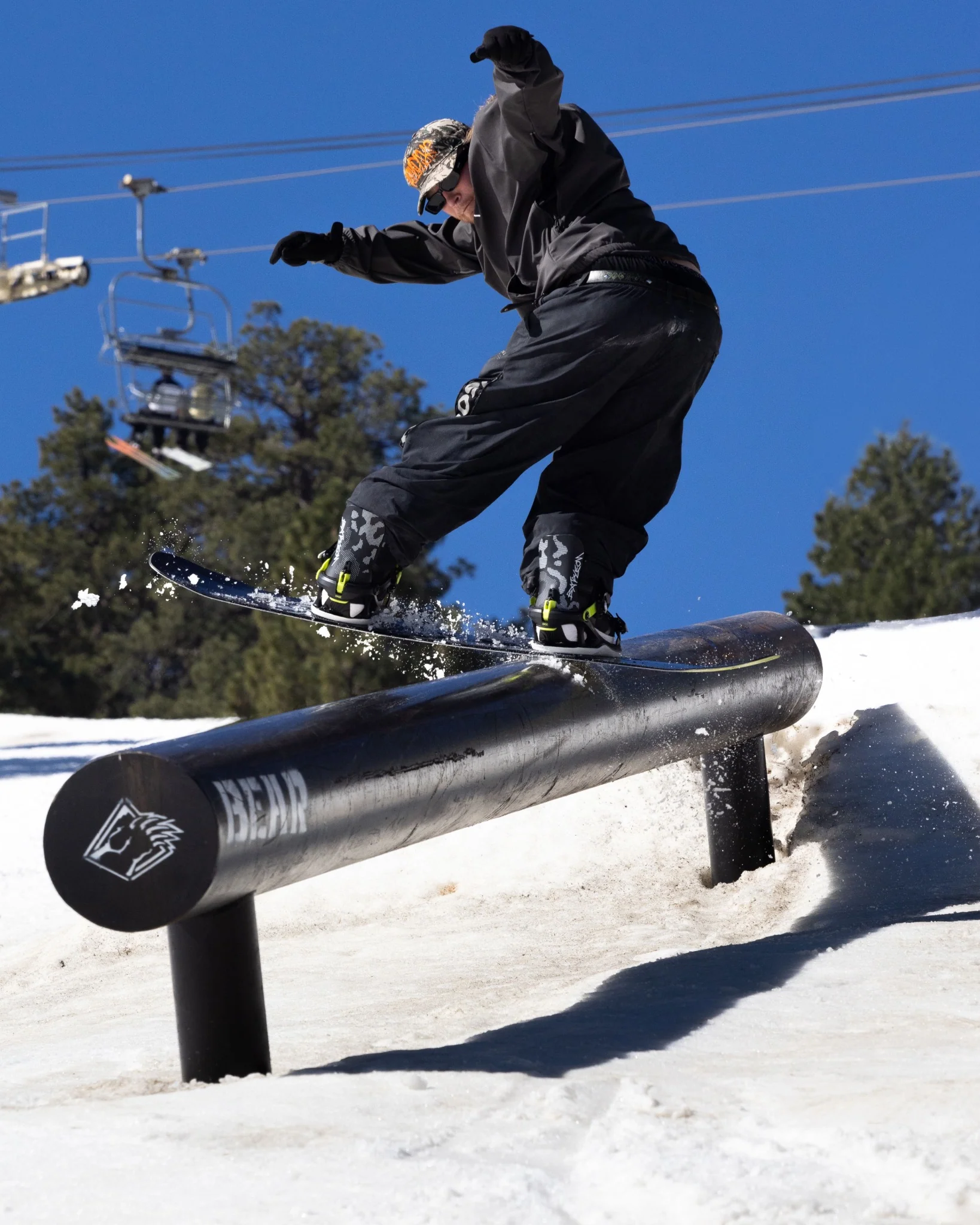 Legaturi Snowboard Bataleon Ghost FASE Black Barbati [12]