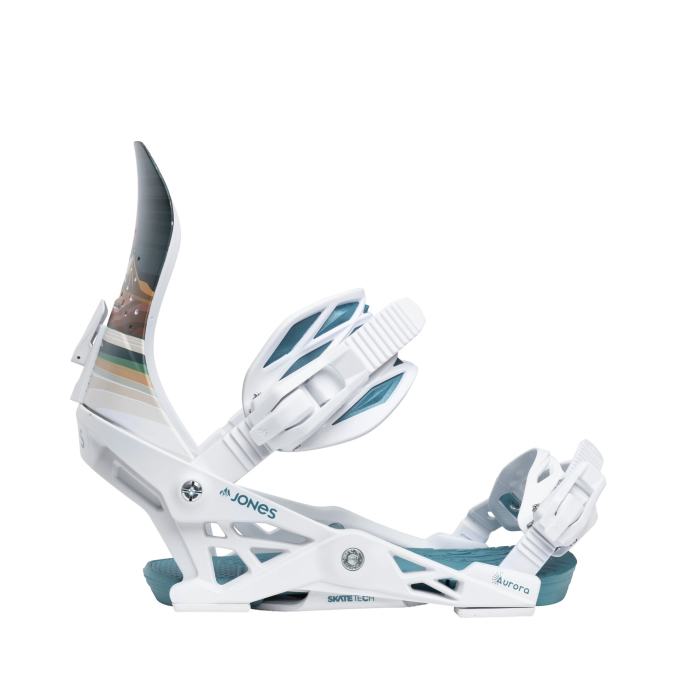 Legaturi Snowboard Jones Aurora Women Annie Brace White 25/26 [4]