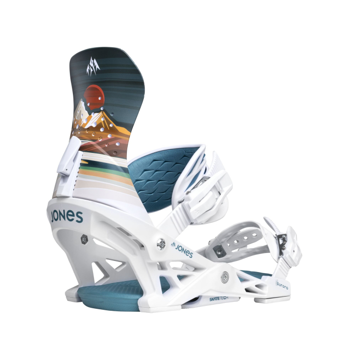 Legaturi Snowboard Jones Aurora Women Annie Brace White 25/26 [1]