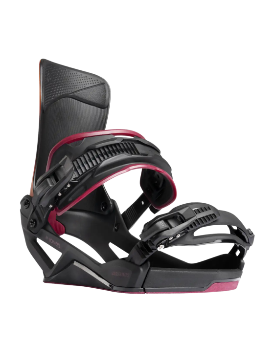 Jones Mercury FASE Borealis Black/Pink Snowboard Bindings [2]