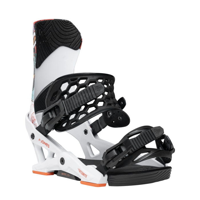 Legaturi Snowboard Jones Meteorite Rallycat Unisex White 25/26 [4]