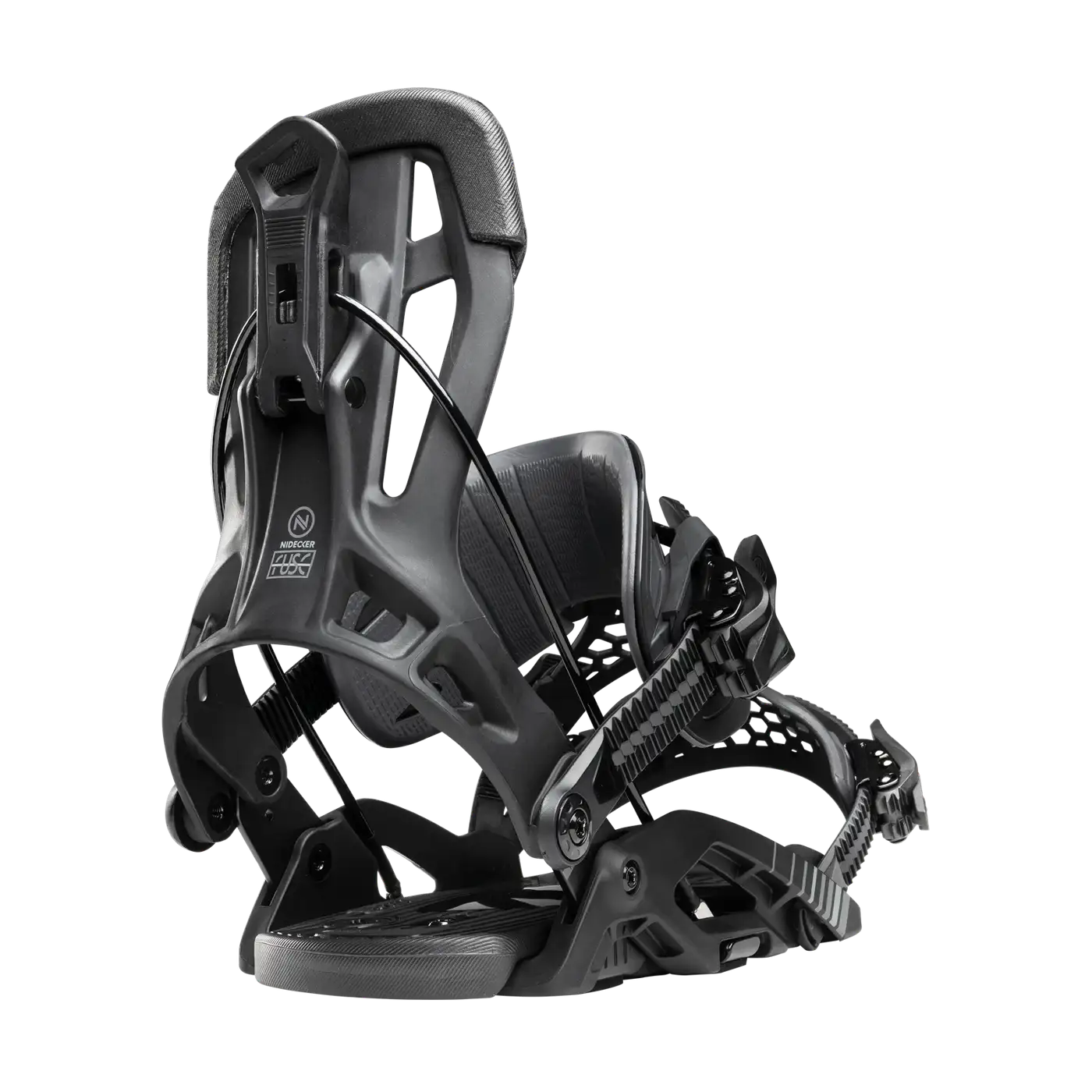 Nidecker Flow Fuse Hybrid Black Snowboard Bindings [2]