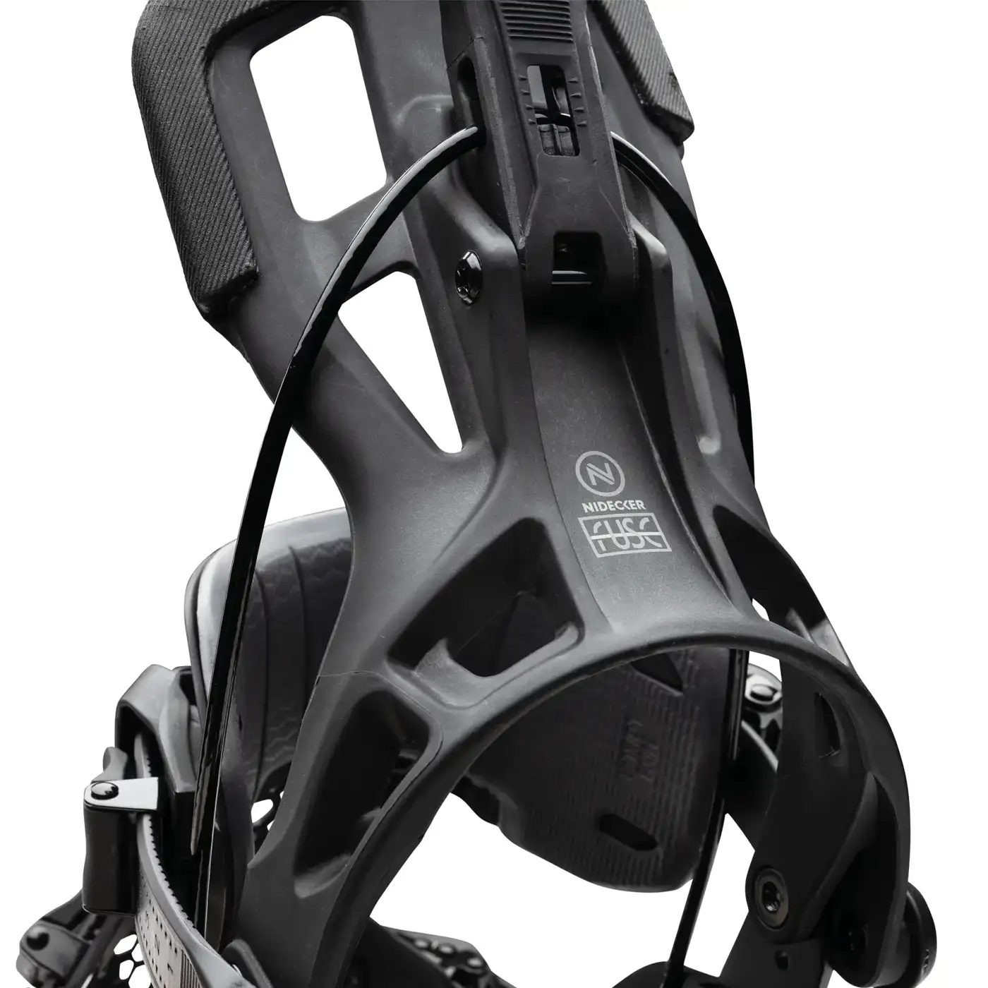 Nidecker Flow Fuse Hybrid Black Snowboard Bindings [3]