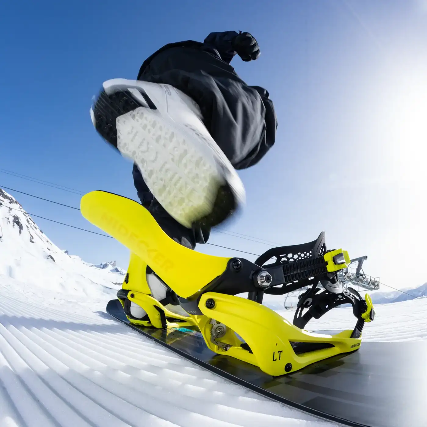 Nidecker LT Supermatic Acid Snowboard Bindings [3]