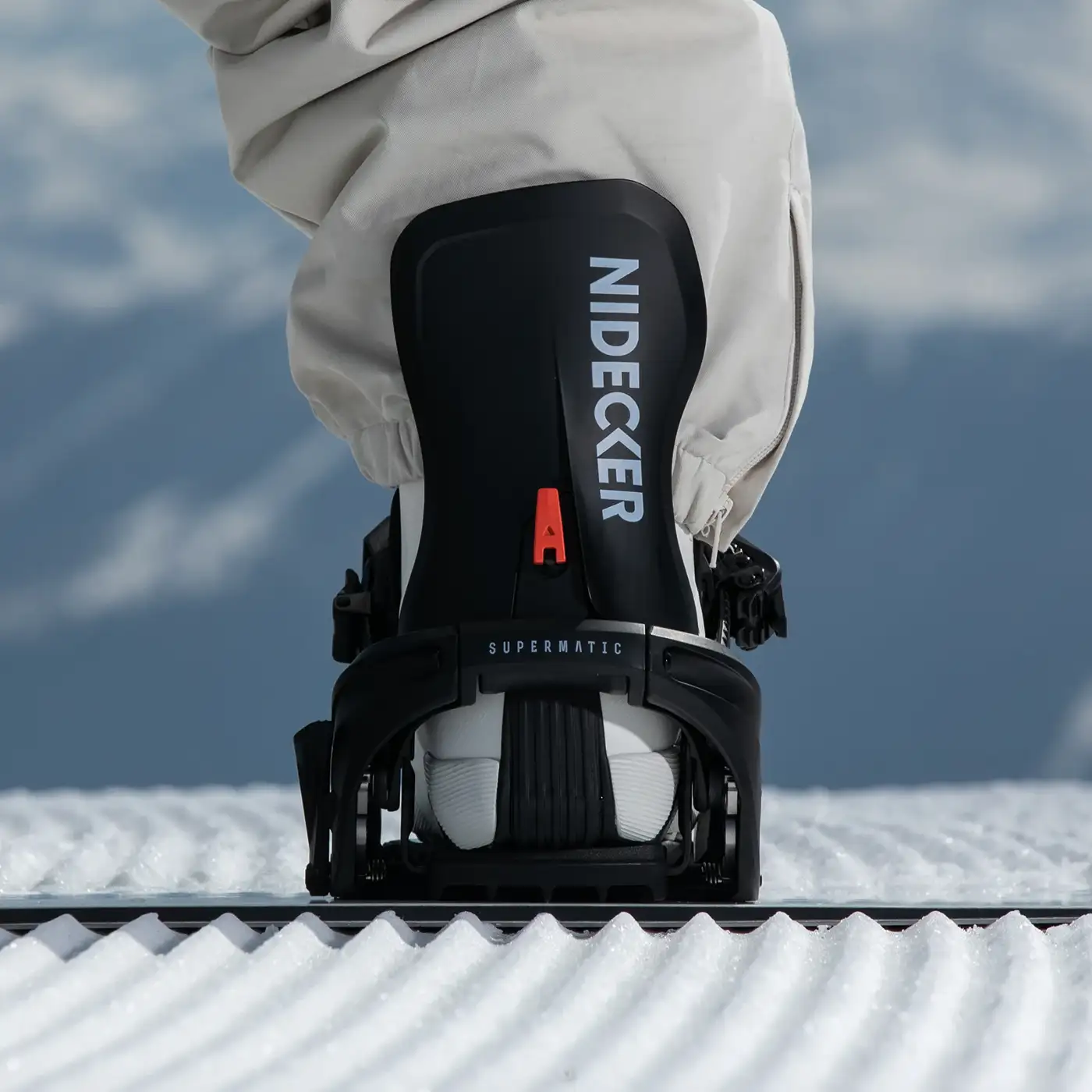 Nidecker LT Supermatic Black Snowboard Bindings [5]