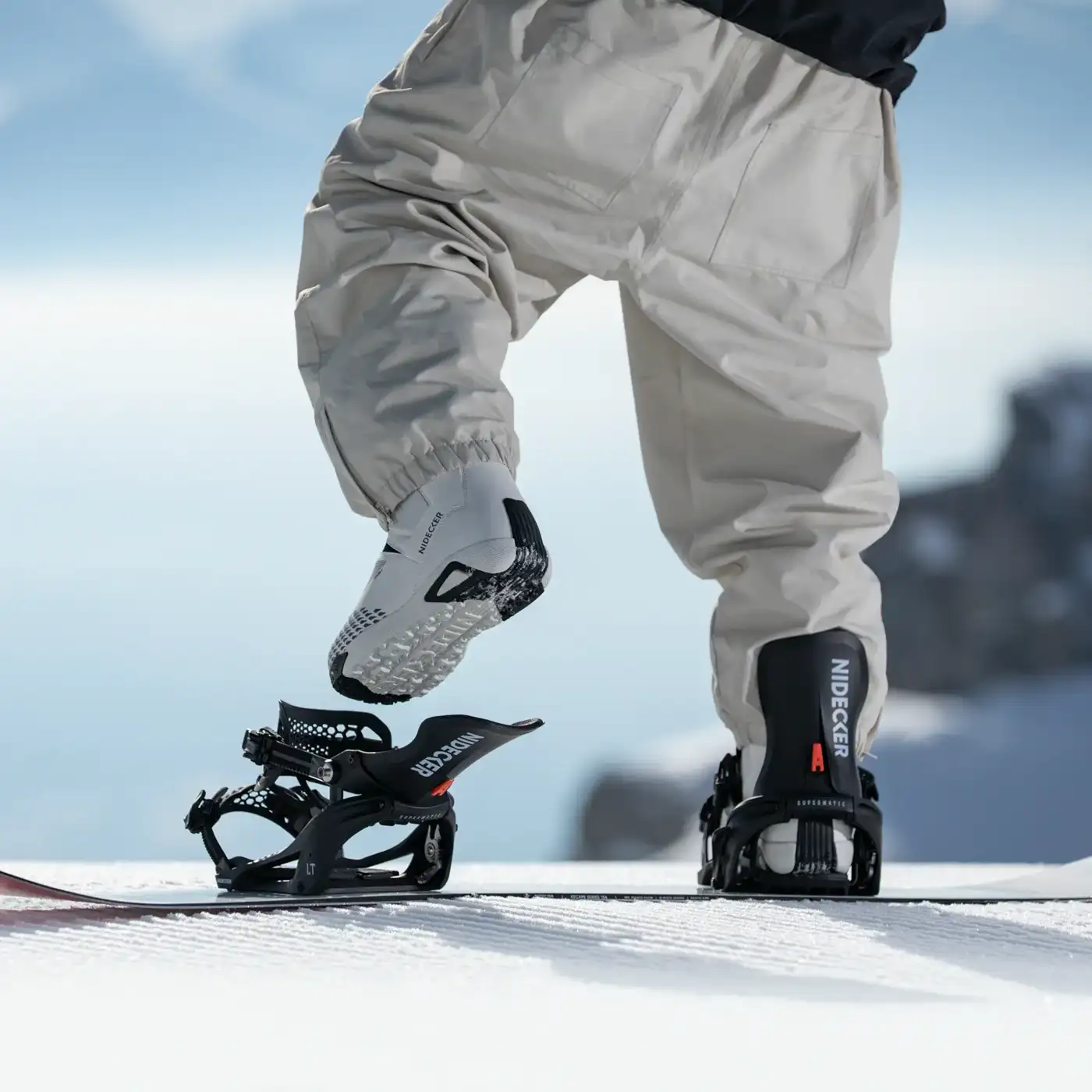 Nidecker LT Supermatic Black Snowboard Bindings [4]