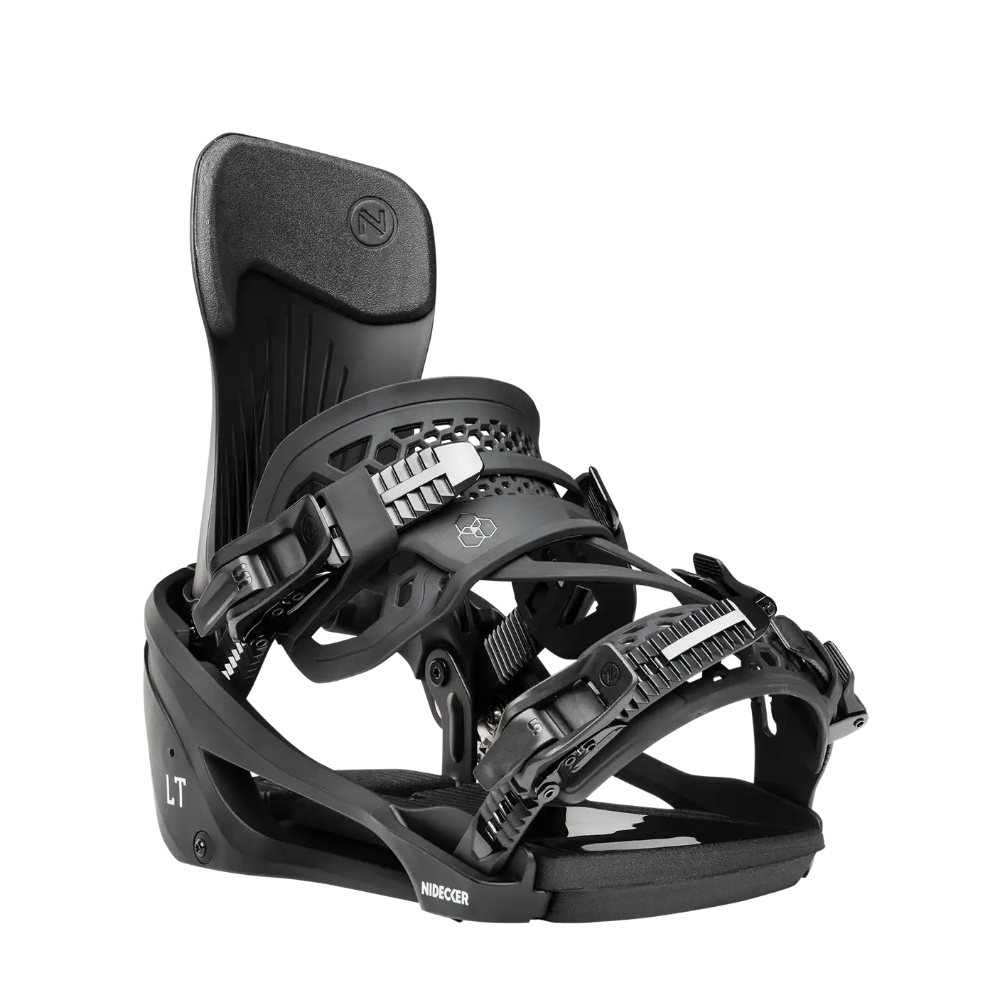 Nidecker LT Supermatic Black Snowboard Bindings [2]