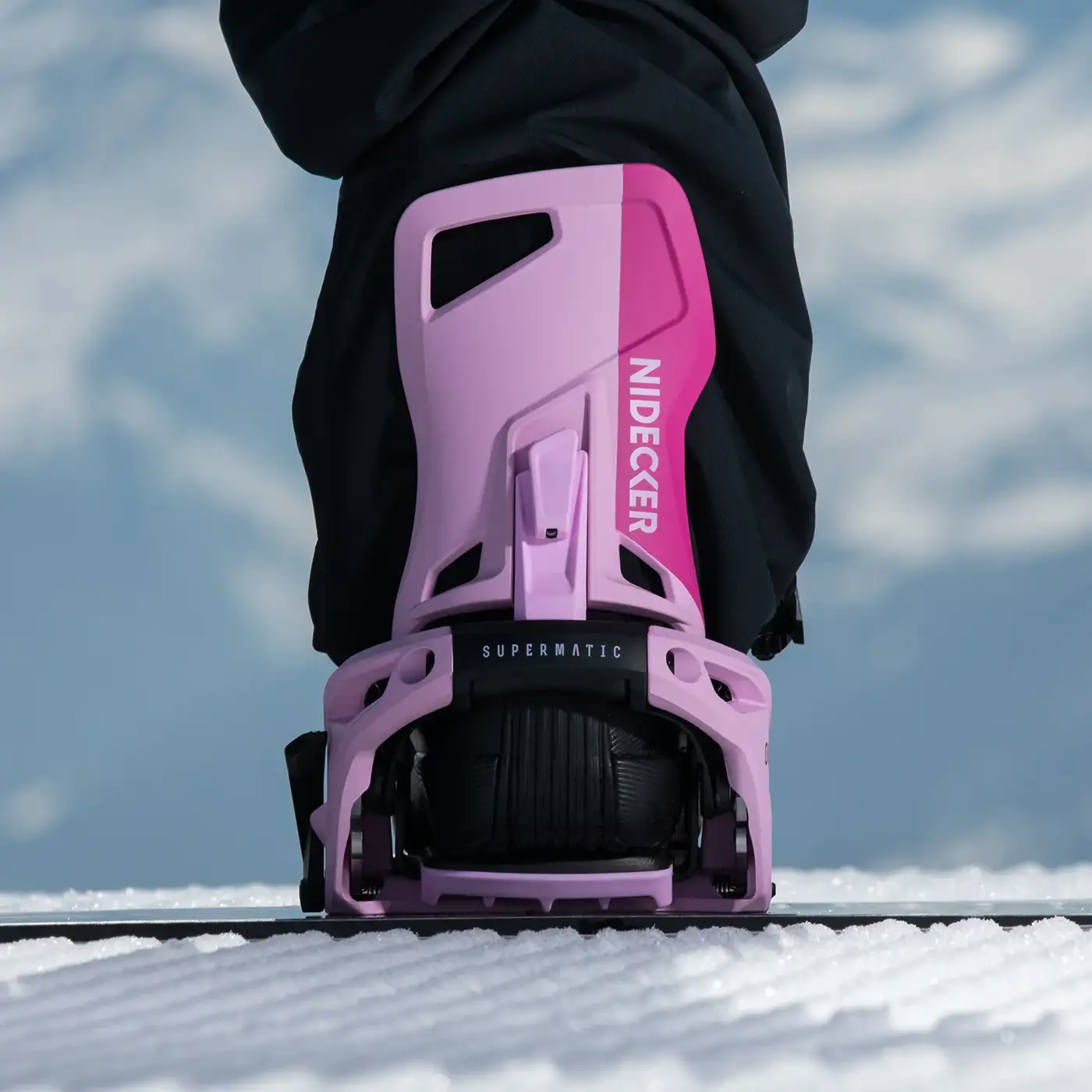 Nidecker OG Supermatic Milkshake Snowboard Bindings [4]