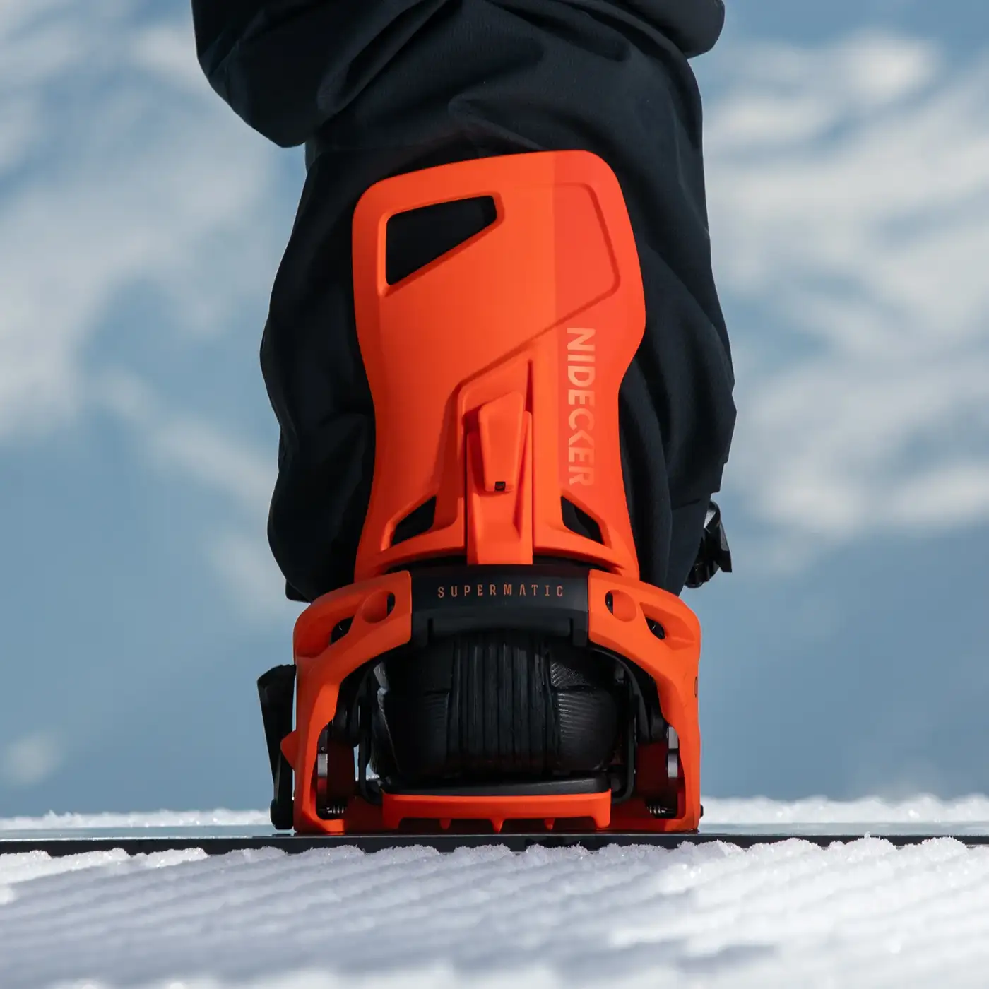 Nidecker OG Supermatic Paprika Snowboard Bindings [5]