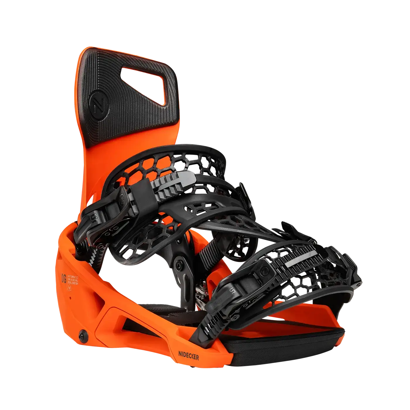 Nidecker OG Supermatic Paprika Snowboard Bindings [2]