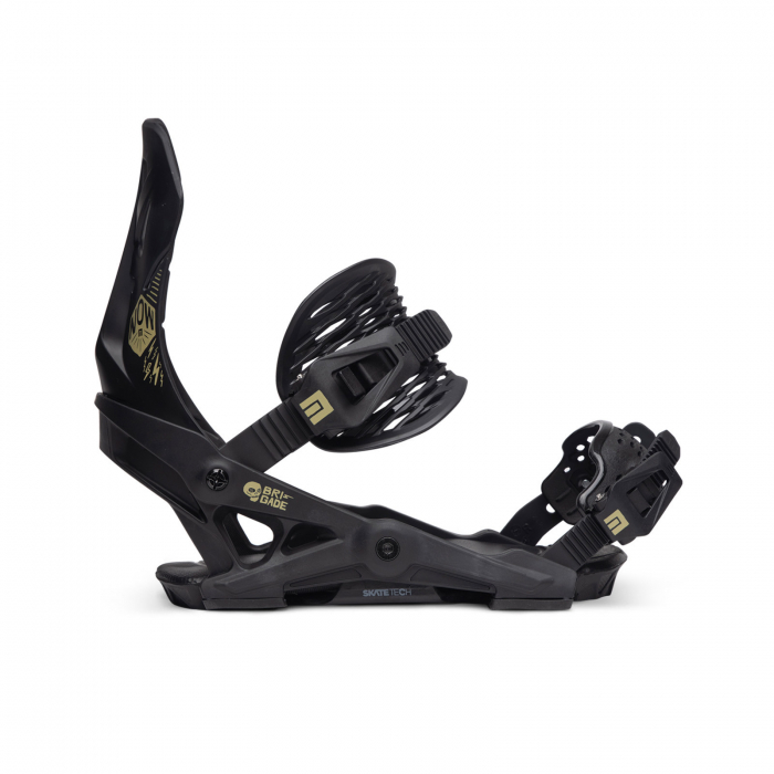 Legaturi Snowboard Now Select Brigade Black [2]