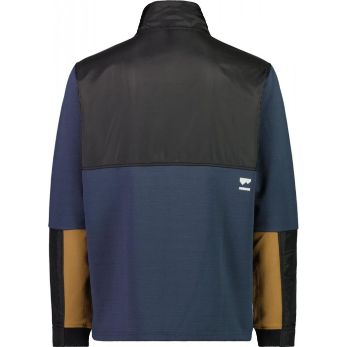 Mid Layer merino Mons Royale Decade Pullover Midnight   Black [2]