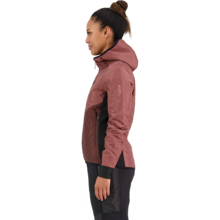 Mid Layer merino Mons Royale Neve Wool Insulation Hood Slow Bake [3]