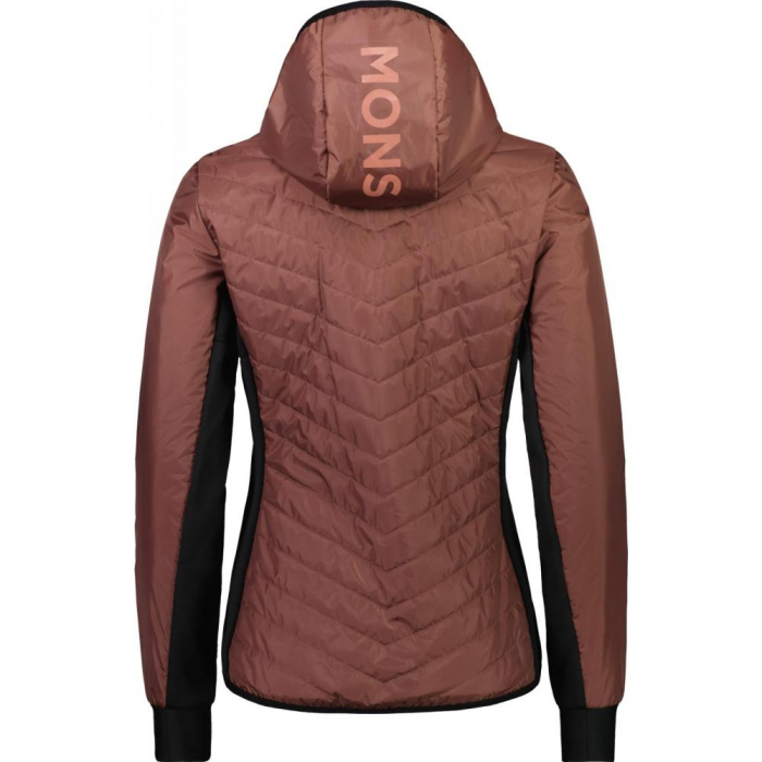 Mid Layer merino Mons Royale Neve Wool Insulation Hood Slow Bake [2]