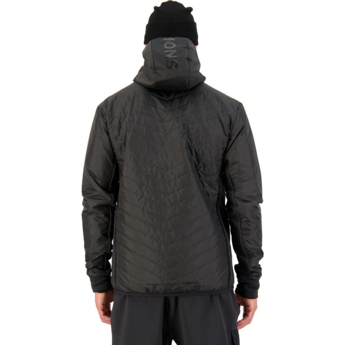 MidLayer merino Mons Royale M Arete Wool Insulation Hood Black [4]