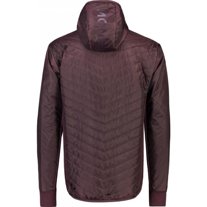 Geaca Merino Mons Royale M Arete Wool Insulation Hood Toffee Wine [2]