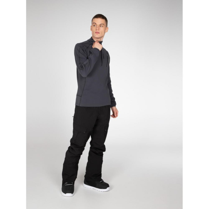 Midlayer Protest HUMANS 1/4 zip top Asphalt [6]