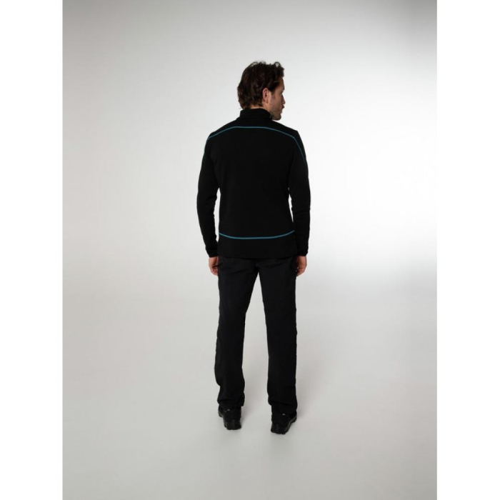 Midlayer Protest HUMANS 1/4 zip top True Black [4]