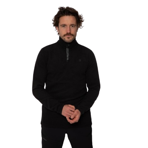 Midlayer Protest Perfecto 1/4 Zip Top True Black [3]