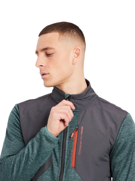 Midlayer Protest Prtcait Fullzip Atlantic Green [3]
