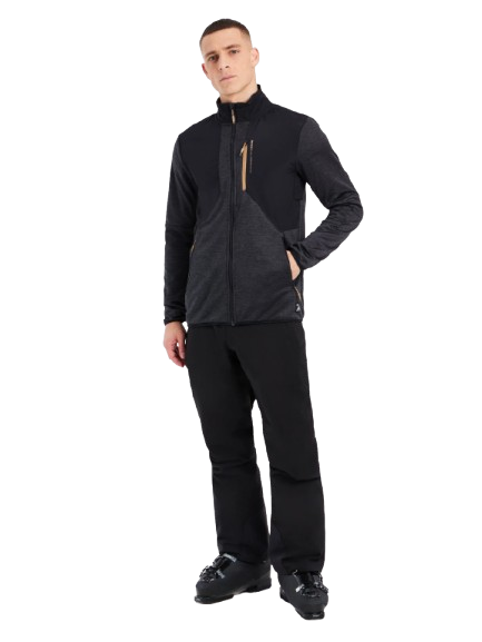 Midlayer Protest Prtcait Fullzip True Black [5]