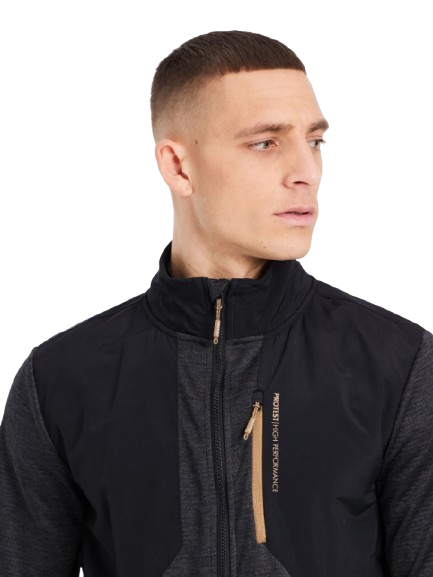 Midlayer Protest Prtcait Fullzip True Black [7]