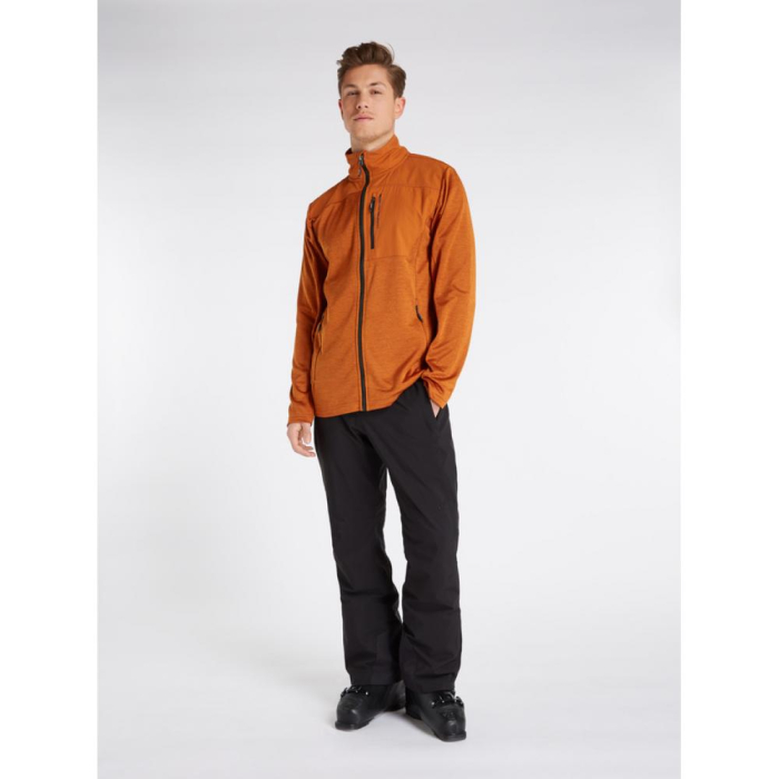 Midlayer Protest PRTHAMMEREN full zip top Umberorange [3]