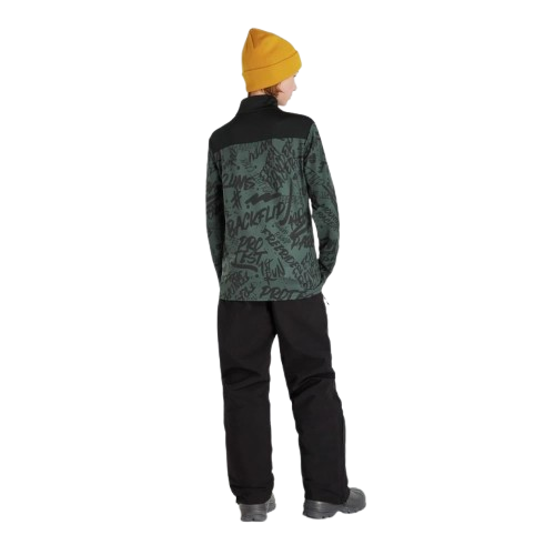 Midlayer Protest Prtjoep Copii 1/4 Zip Top Huntergreen [3]