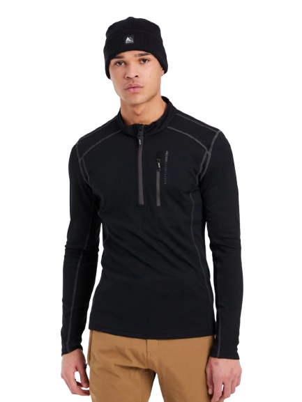Midlayer Protest Prtkurano 1/4 Zip True Black [3]