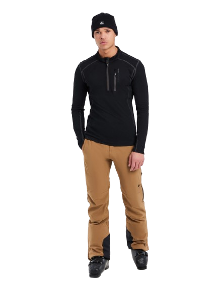 Midlayer Protest Prtkurano 1/4 Zip True Black [5]