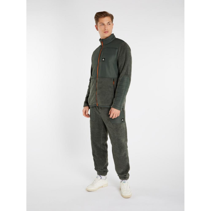 Midlayer Protest PRTMANITOBA full zip top Huntergreen [3]