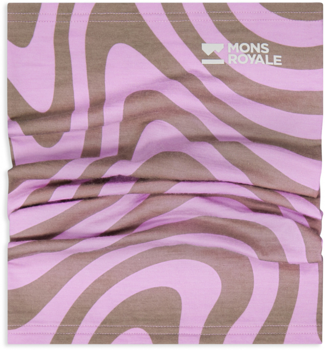 Mons Royale Neck Daily Dose Merino Flex 200 Blazing Trails [2]