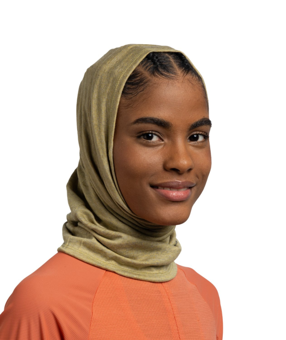 Neck Buff Adulti Merino Midweight Melange Gingko [5]