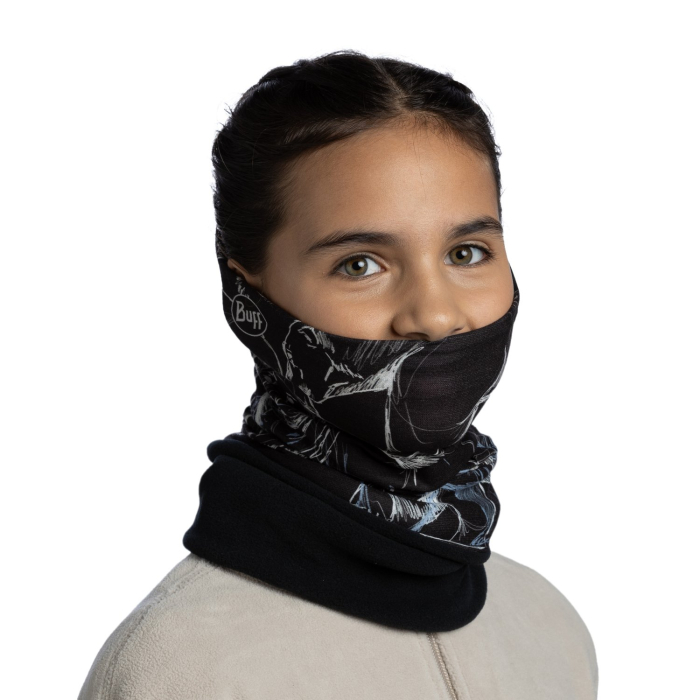 Neck Buff Junior Polar Bargy Black [3]