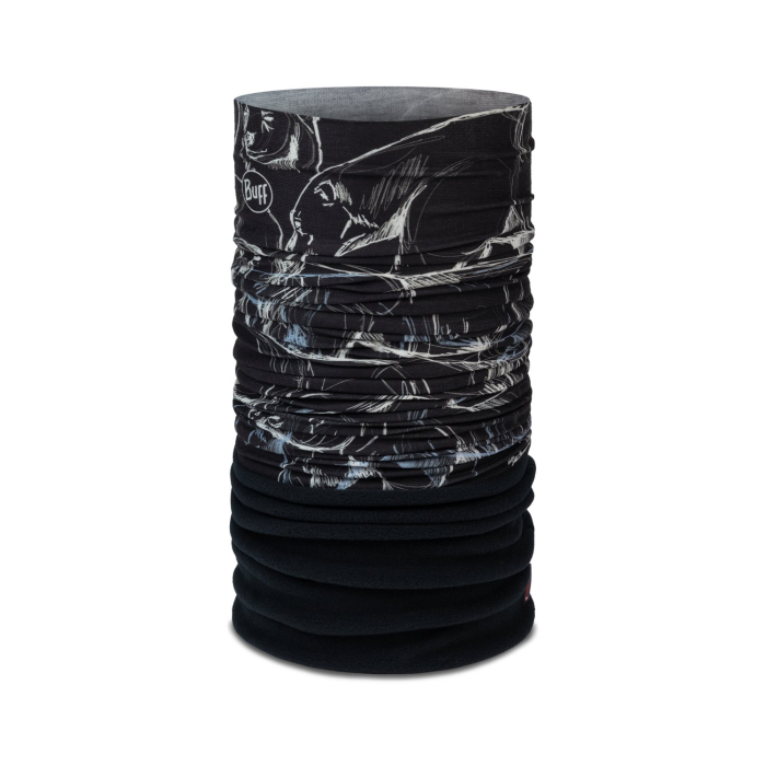 Neck Buff Junior Polar Bargy Black [1]