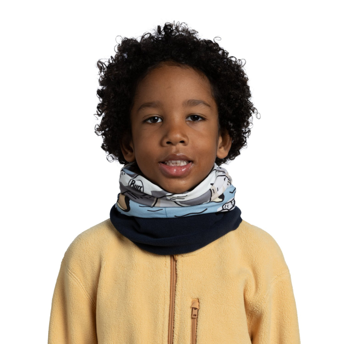 Neck Buff Junior Polar Teyt Blue [4]